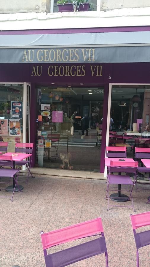 ホテル Au Georges VII バイユー エクステリア 写真